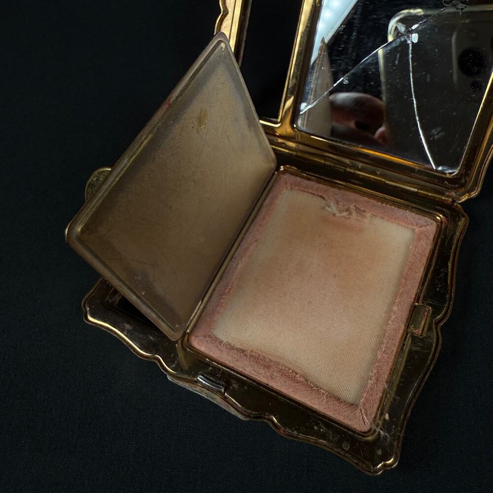 Rare Stratton Powder Compacts Stratton "Lipstick Royale" 1950s vintage box - Picture 5 of 11